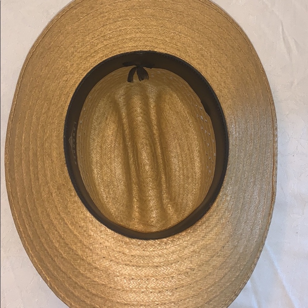 Longhorn Raffia Western Cowboy Hat Rancher - Picture 6 of 8